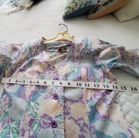 Vintage Laura Ashley Floral Spring dress US size 6 - Picture 7 of 10